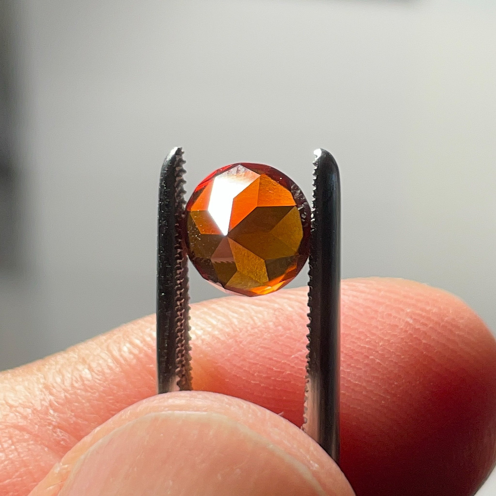 1.97Ct Hessonite Garnet Tanzania.
