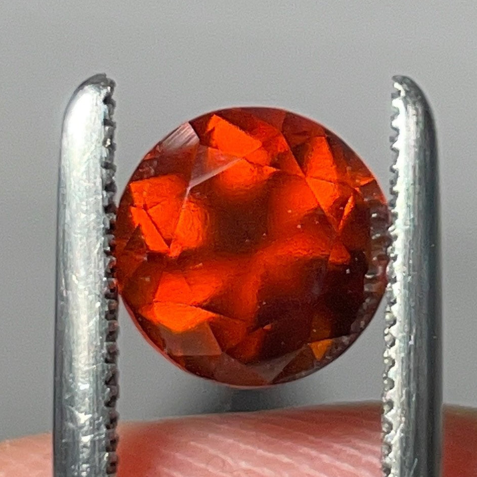 1.97Ct Hessonite Garnet Tanzania.