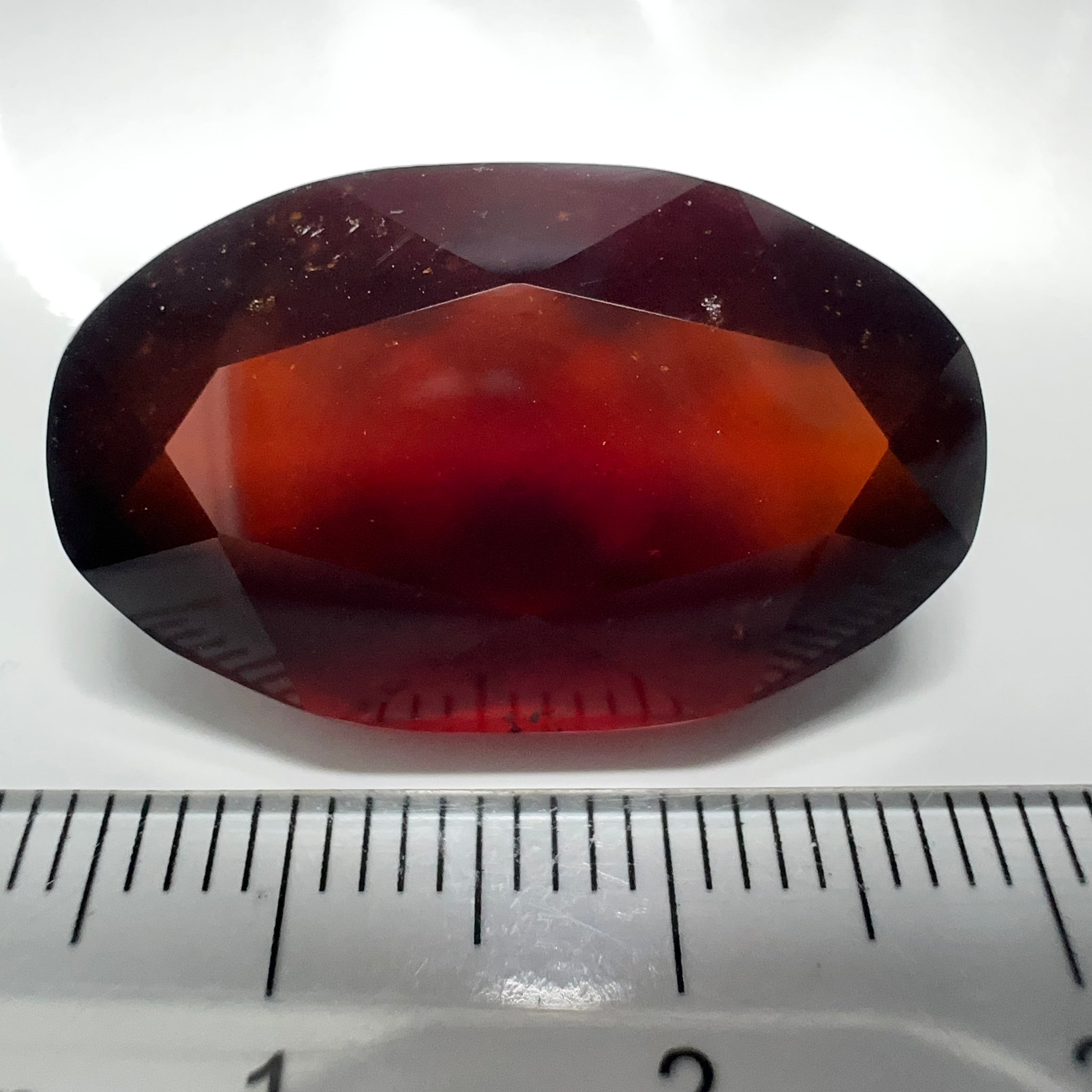 Hessonite Garnet, 36.49ct, Tanzania, Untreated Unheated.