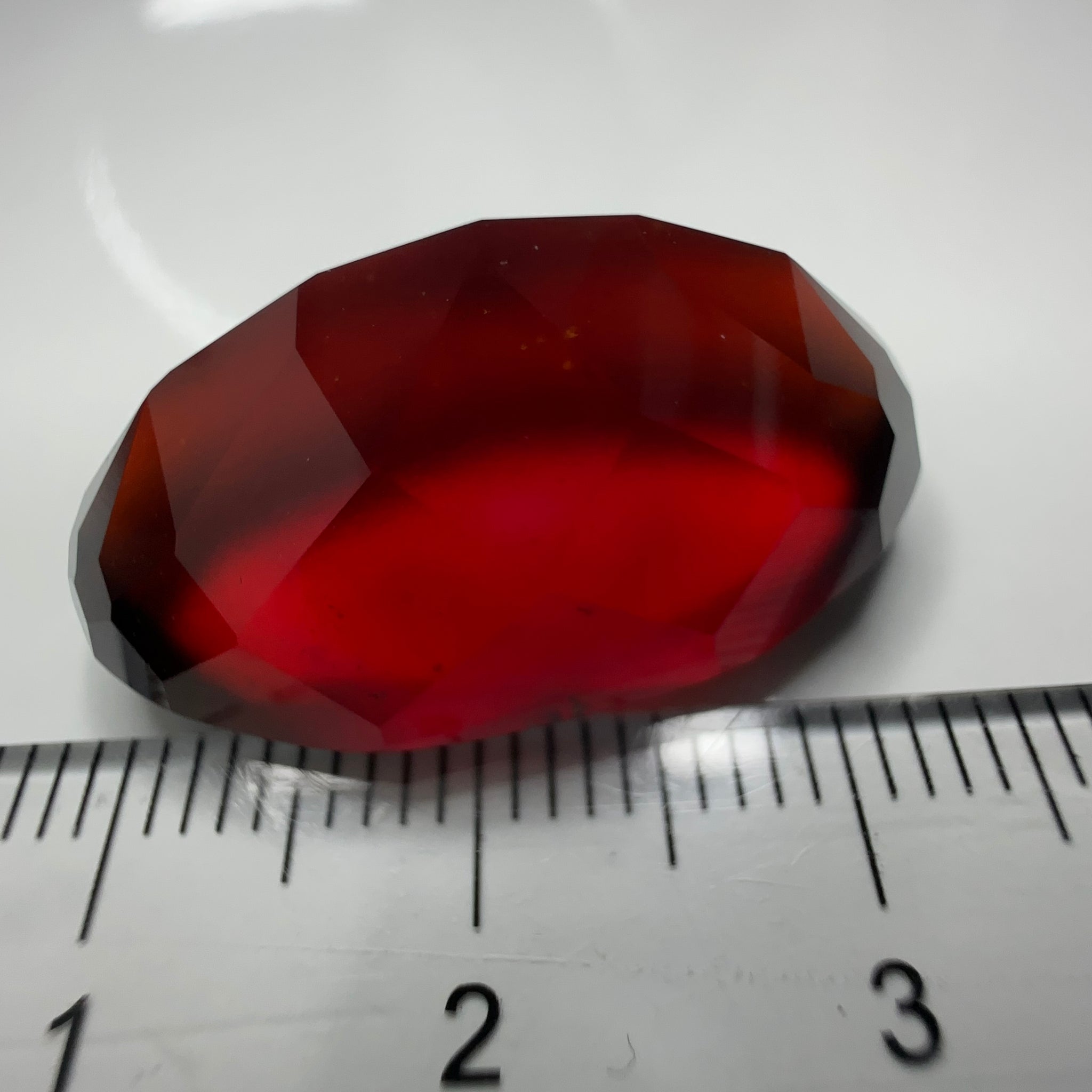 Hessonite Garnet, 36.49ct, Tanzania, Untreated Unheated.