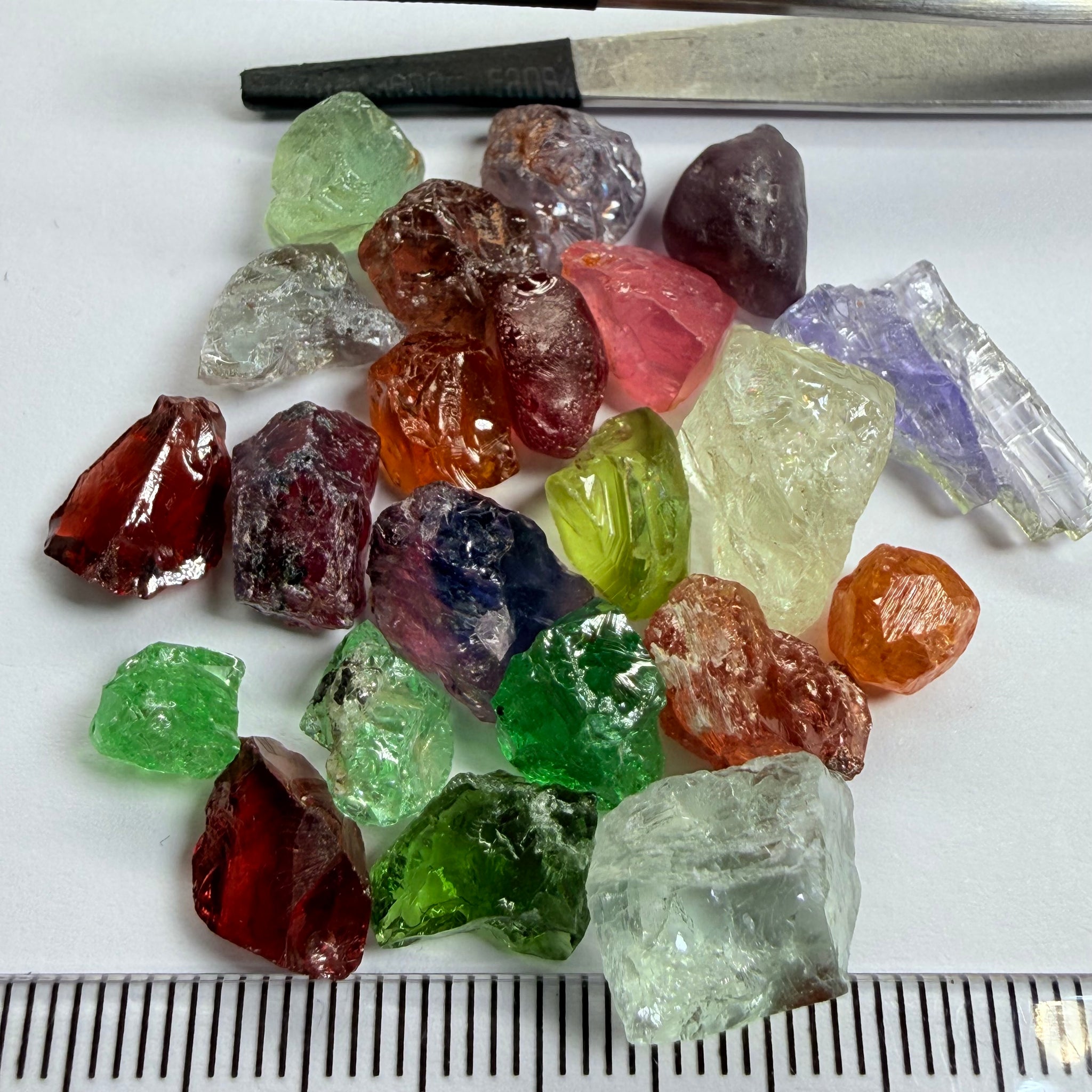 Mixed Lot, 17.80gm / 89.00ct, Tanzania, Untreated Unheated