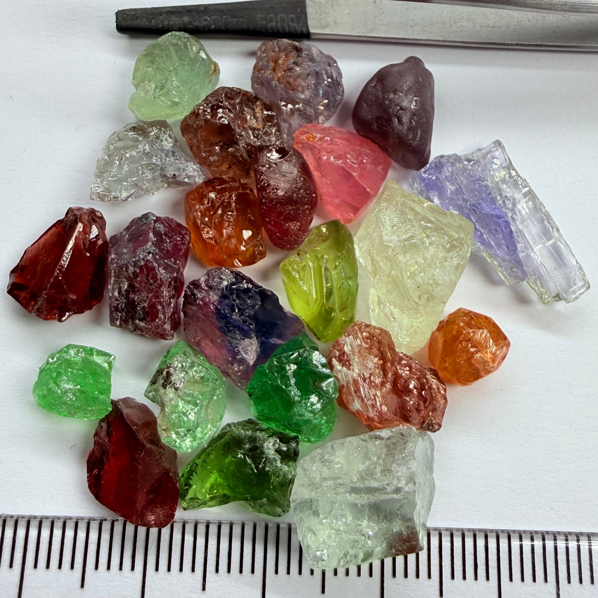 Mixed Lot, 17.80gm / 89.00ct, Tanzania, Untreated Unheated