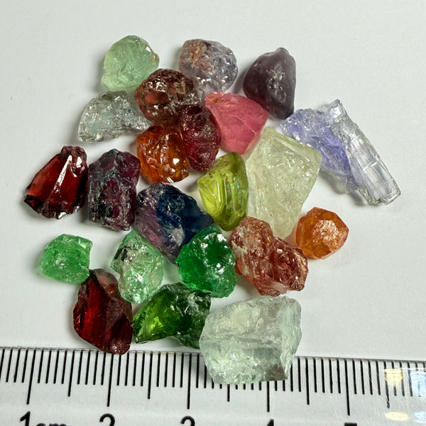 Mixed Lot, 17.80gm / 89.00ct, Tanzania, Untreated Unheated
