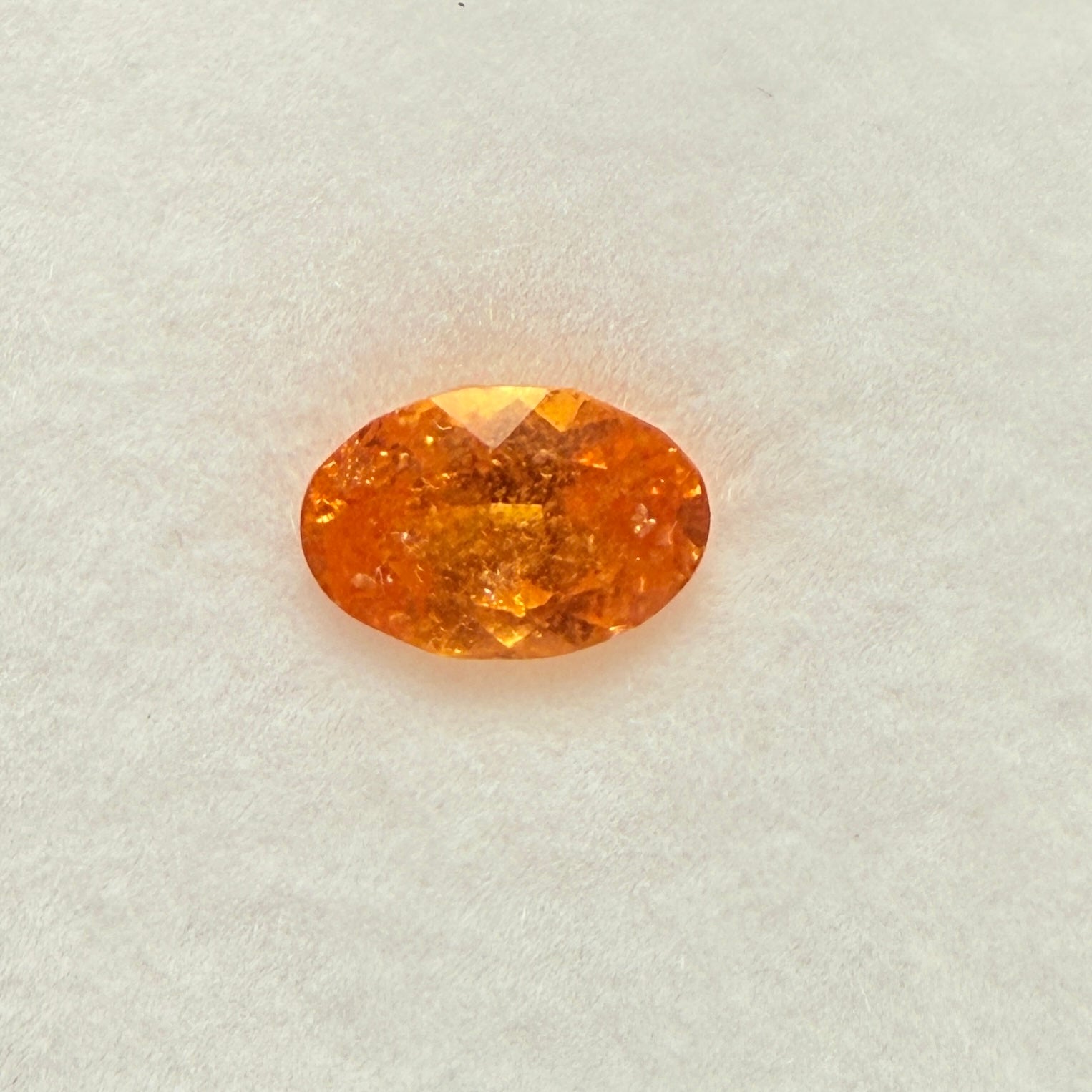 Mandarin Spessartite, 1.12ct, Loliondo, Tanzania, Untreated Unheated