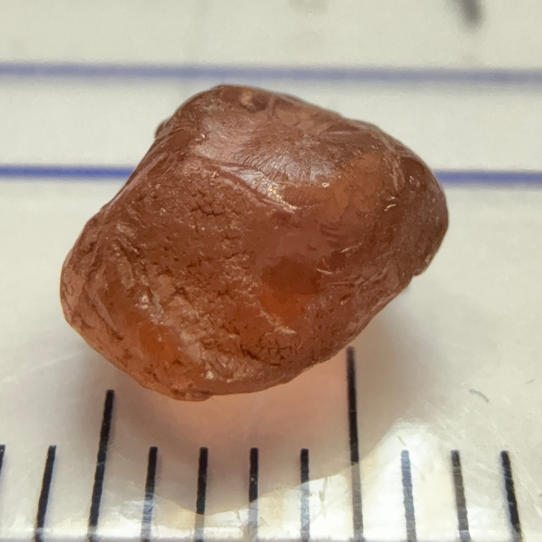 Malaya Garnet, 2.18ct, Tanzania, Untreated Unheated, no inclusions, just slight silk