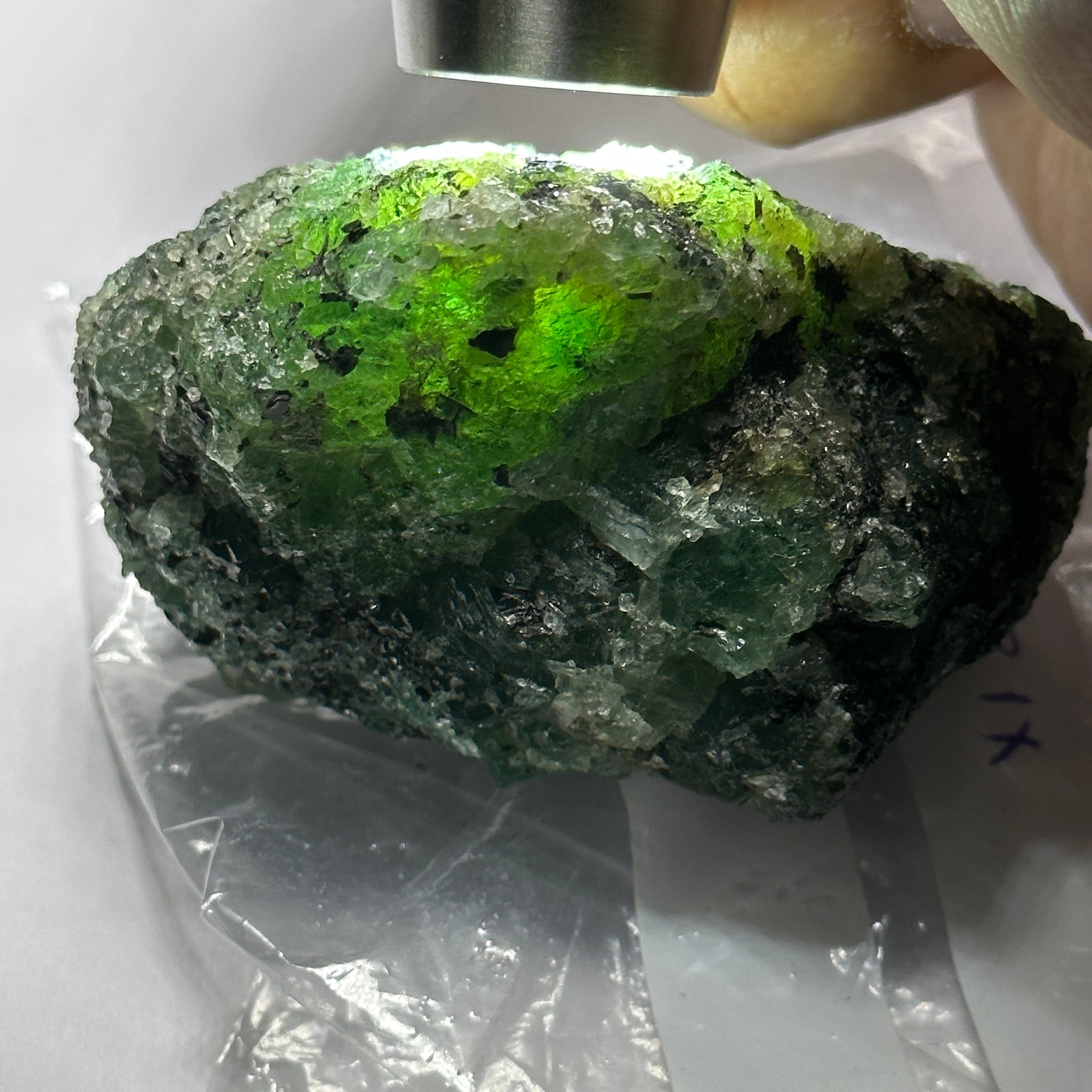 Emerald on Matrix, 170gm, Tanzania, Untreated Unheated, No Oil. 67.7 x 57 x 48.3mm.
