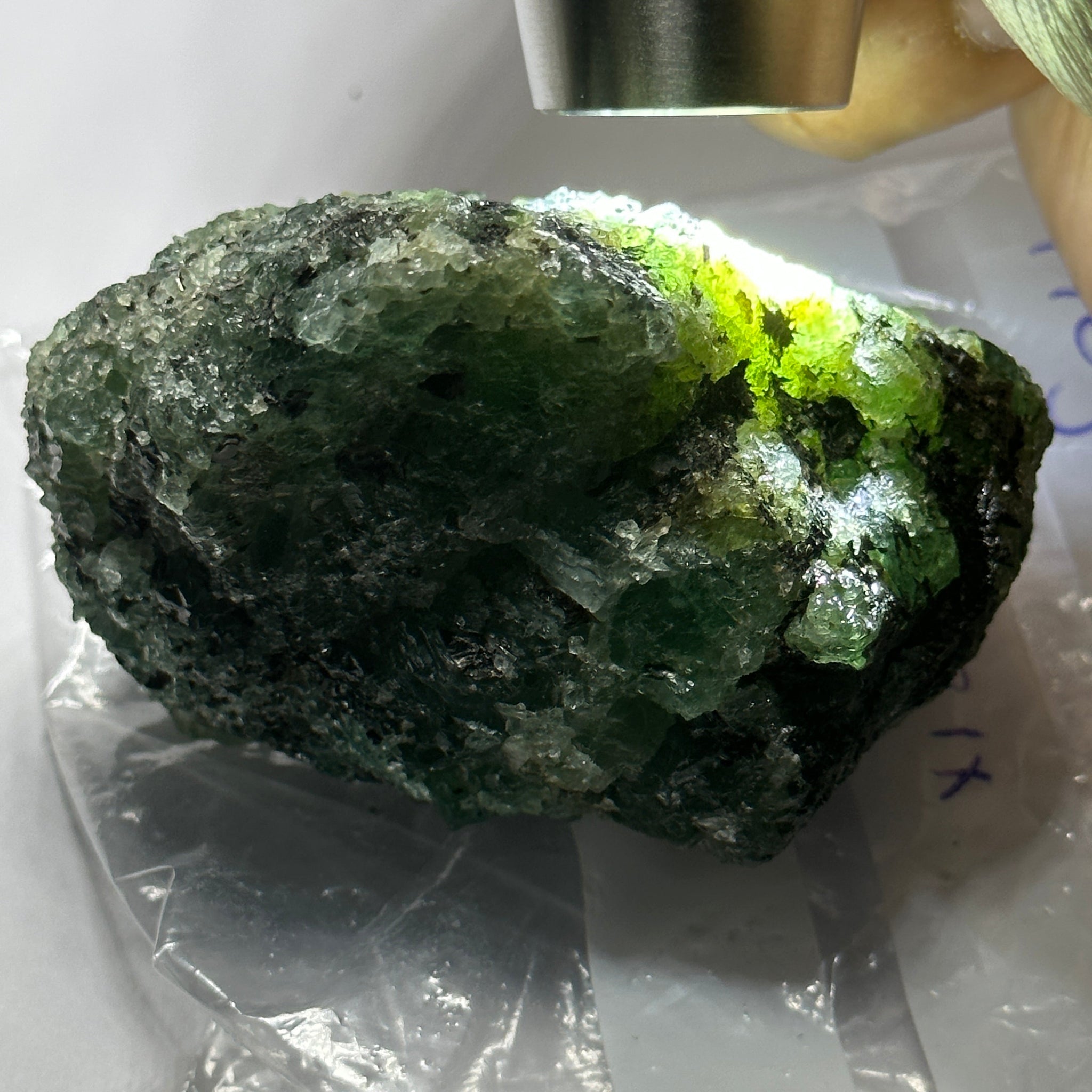 Emerald on Matrix, 170gm, Tanzania, Untreated Unheated, No Oil. 67.7 x 57 x 48.3mm.