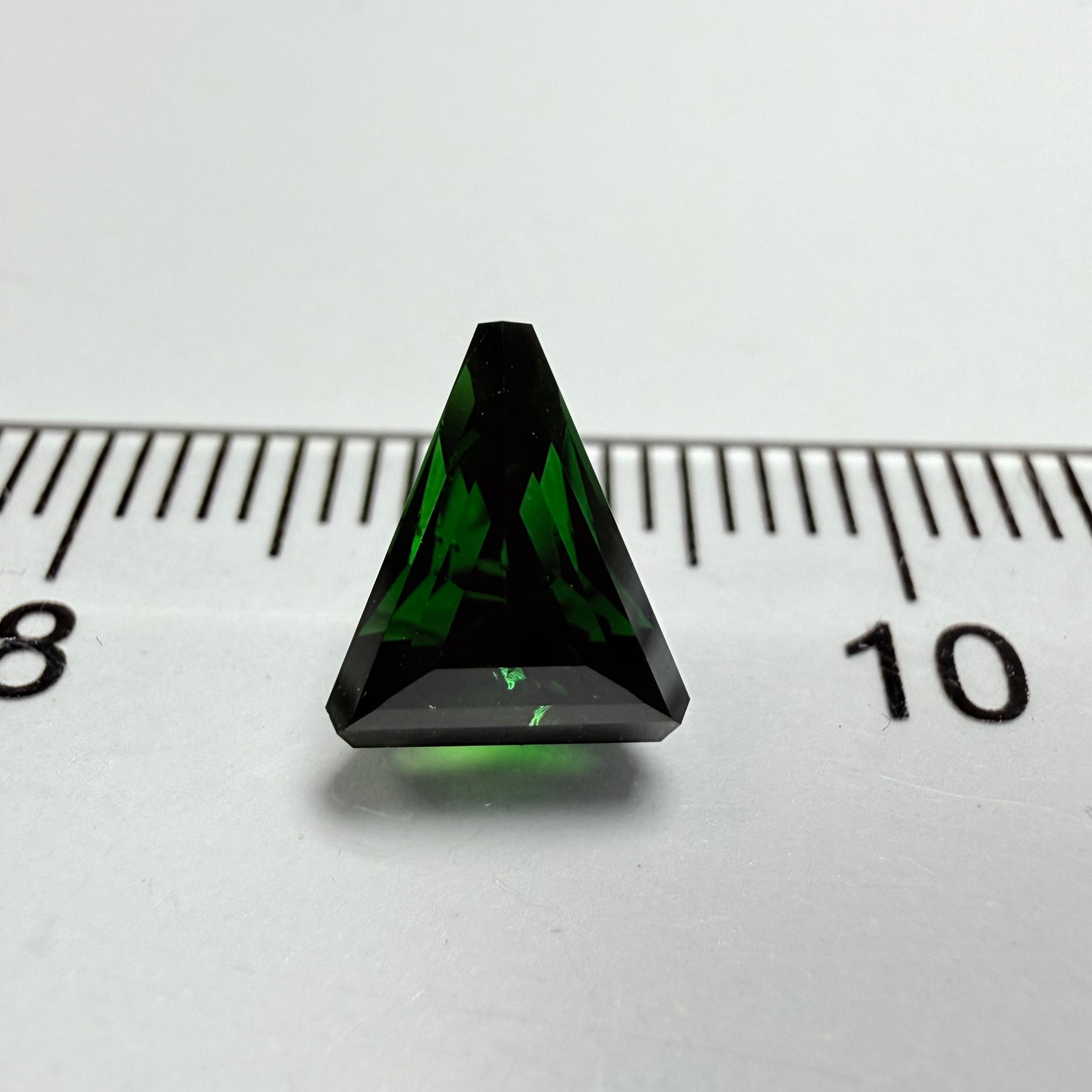 Chrome Tourmaline, 1.60ct, Landanai, Tanzania, Untreated Unheated, slightly included