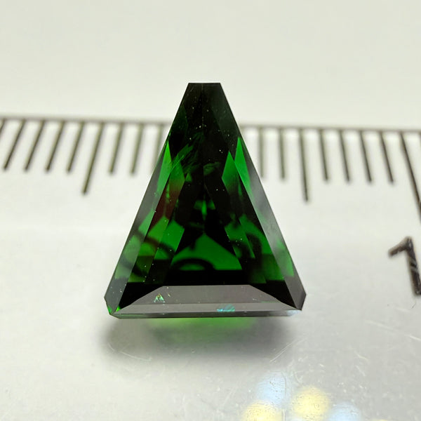 Chrome Tourmaline, 1.60ct, Landanai, Tanzania, Untreated Unheated, slightly included