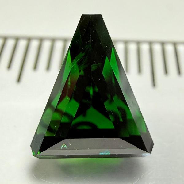 Chrome Tourmaline, 1.60ct, Landanai, Tanzania, Untreated Unheated, slightly included