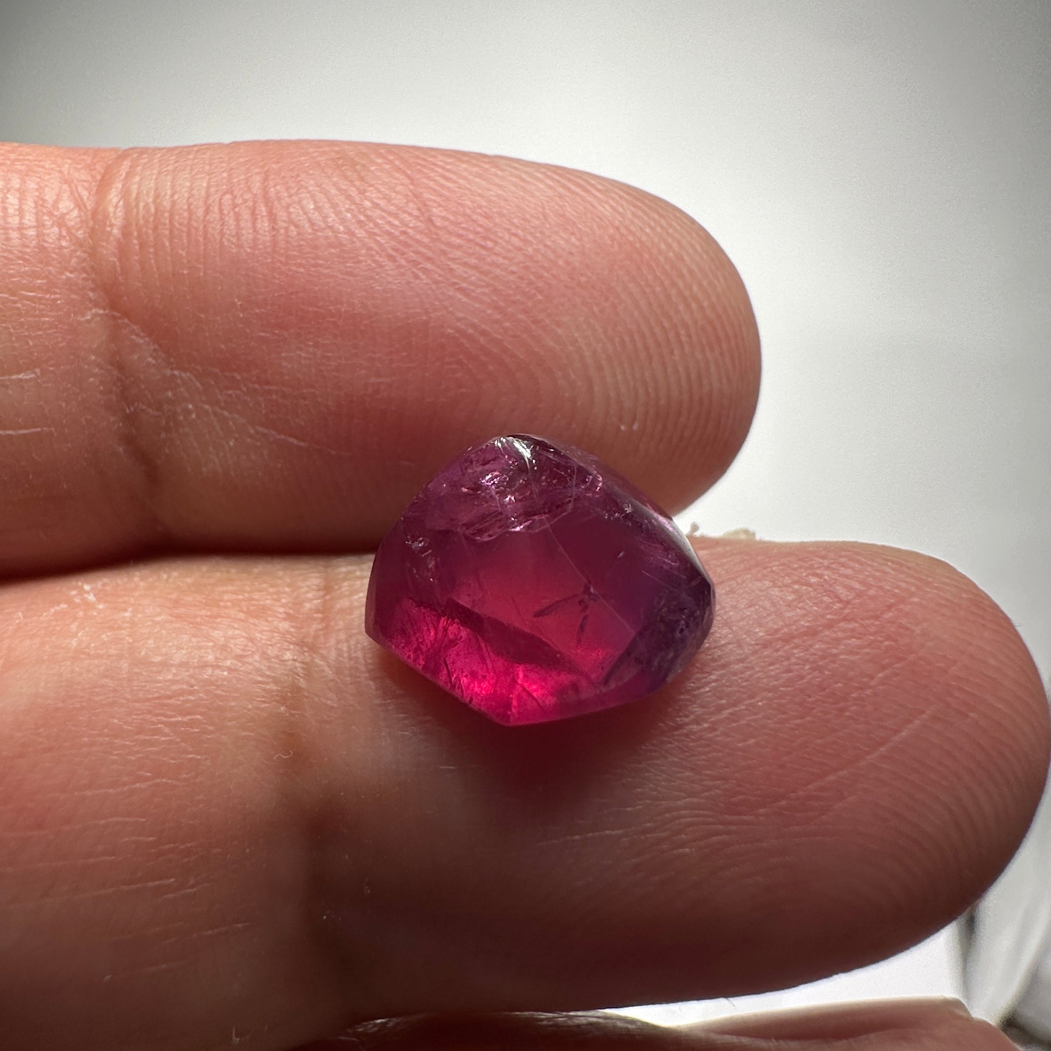 Winza Sapphire Fancy Freeform Cabochon, 5.25ct, Tanzania, Untreated Unheated