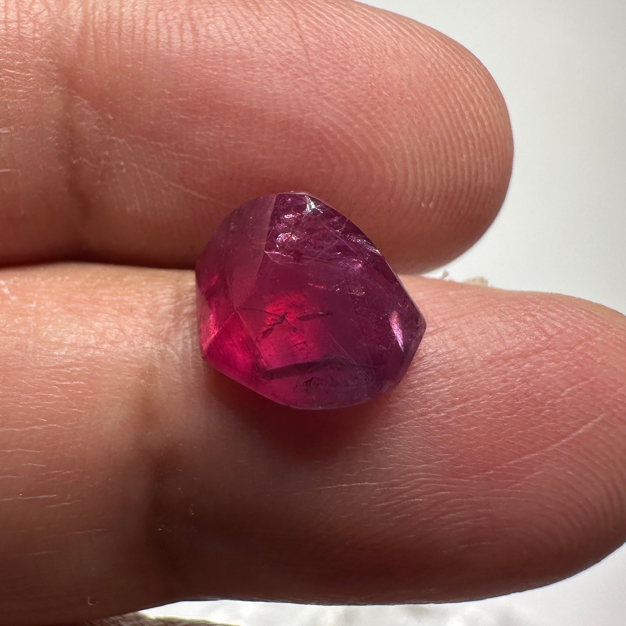 Winza Sapphire Fancy Freeform Cabochon, 5.25ct, Tanzania, Untreated Unheated