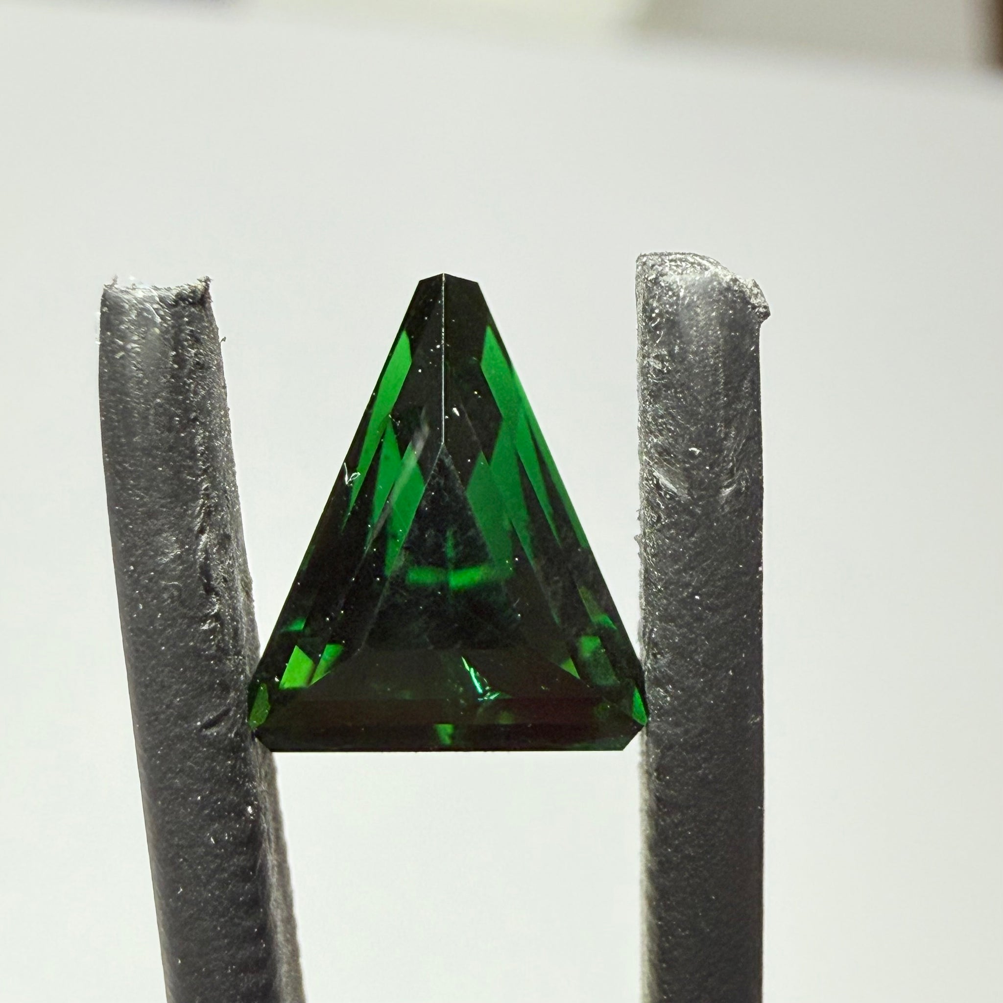 Chrome Tourmaline, 1.60ct, Landanai, Tanzania, Untreated Unheated, slightly included