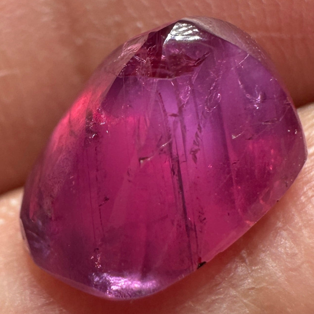 Winza Sapphire Fancy Freeform Cabochon, 5.25ct, Tanzania, Untreated Unheated