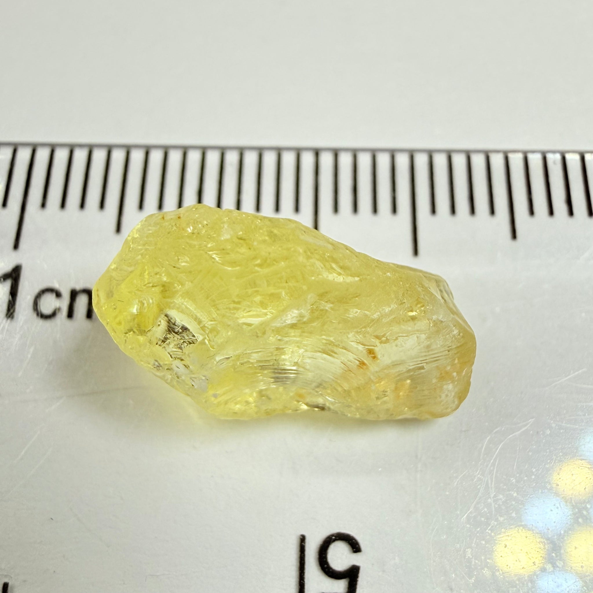 Danburite, 8.28ct, Tanzania, Untreated Unheated, fine needles inside, slightly flattish shape