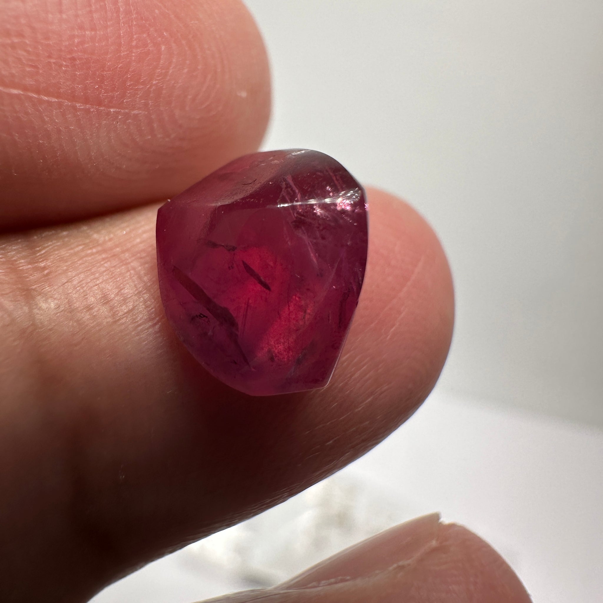 Winza Sapphire Fancy Freeform Cabochon, 5.25ct, Tanzania, Untreated Unheated