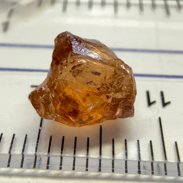 Malaya Garnet, 3.25ct, Tanzania, Untreated Unheated, vvs-if