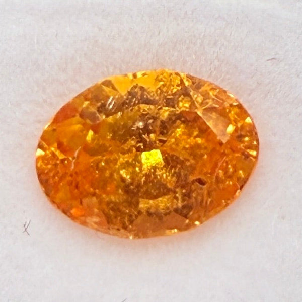 Mandarin Spessartite Garnet, 1.19ct, Loliondo, Tanzania, Untreated Unheated