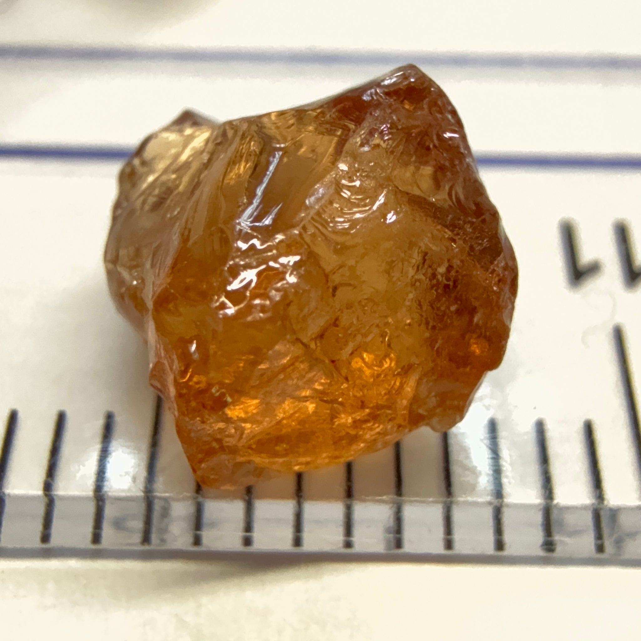 Malaya Garnet, 3.25ct, Tanzania, Untreated Unheated, vvs-if