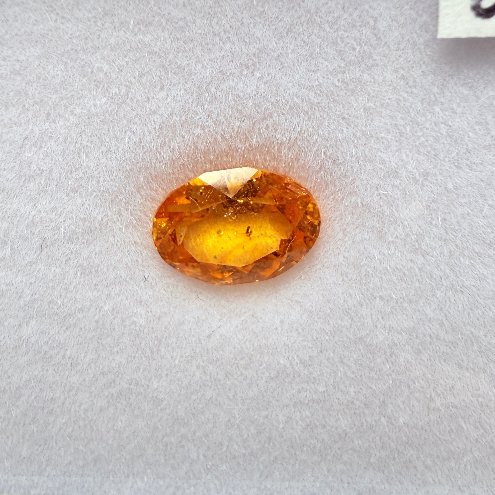Mandarin Spessartite Garnet, 1.19ct, Loliondo, Tanzania, Untreated Unheated