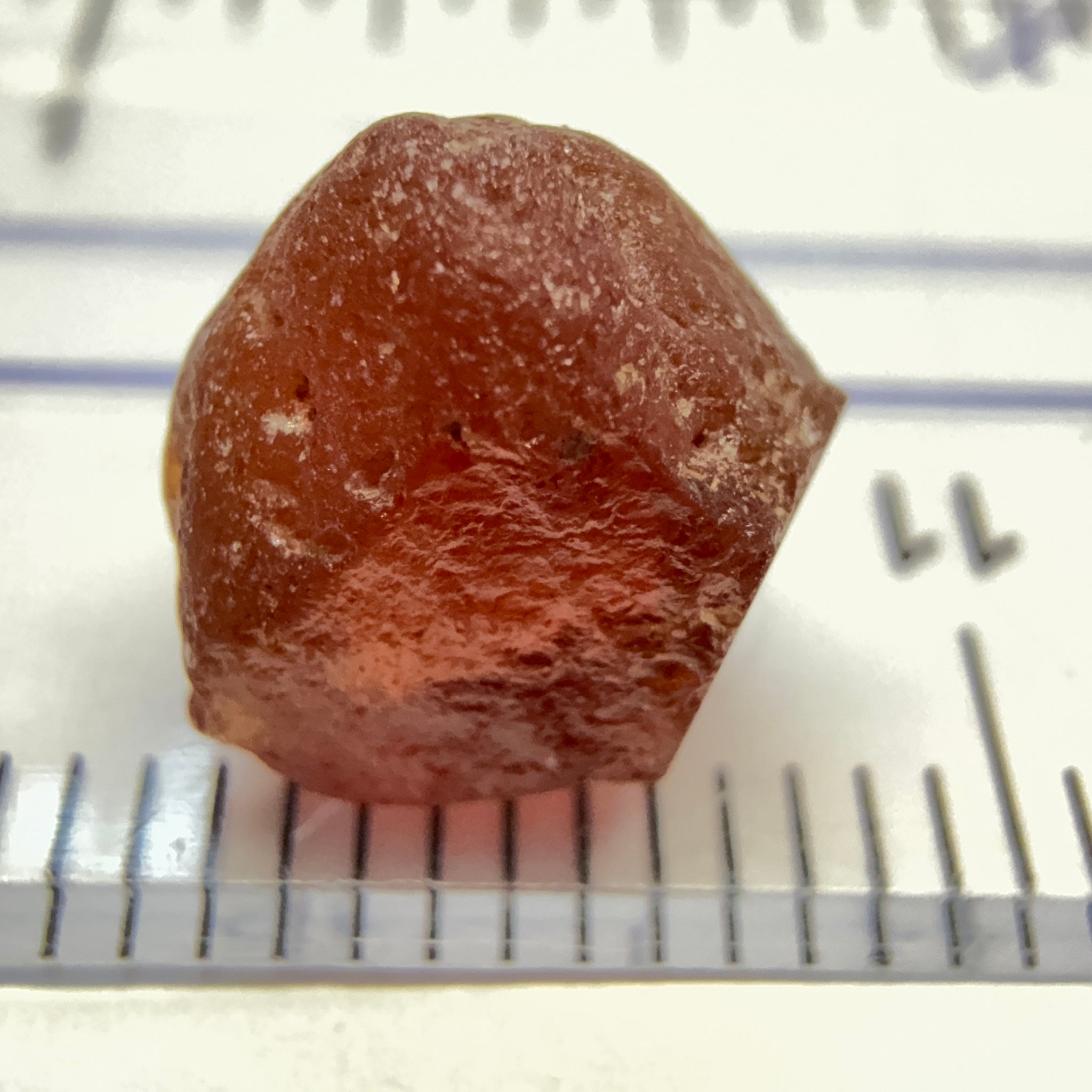 4.61ct Malaya Garnet, Umba Valley, Tanzania, Untreated Unheated - VS