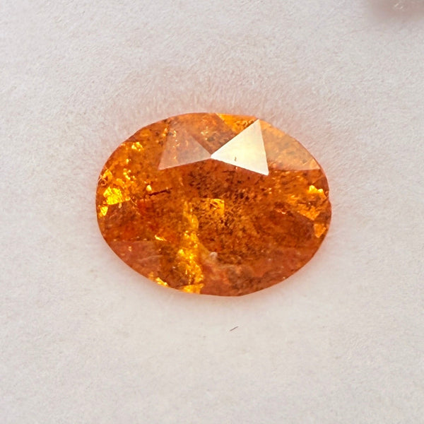 Mandarin Spessartite Garnet, 2.98ct, Untreated Unheated