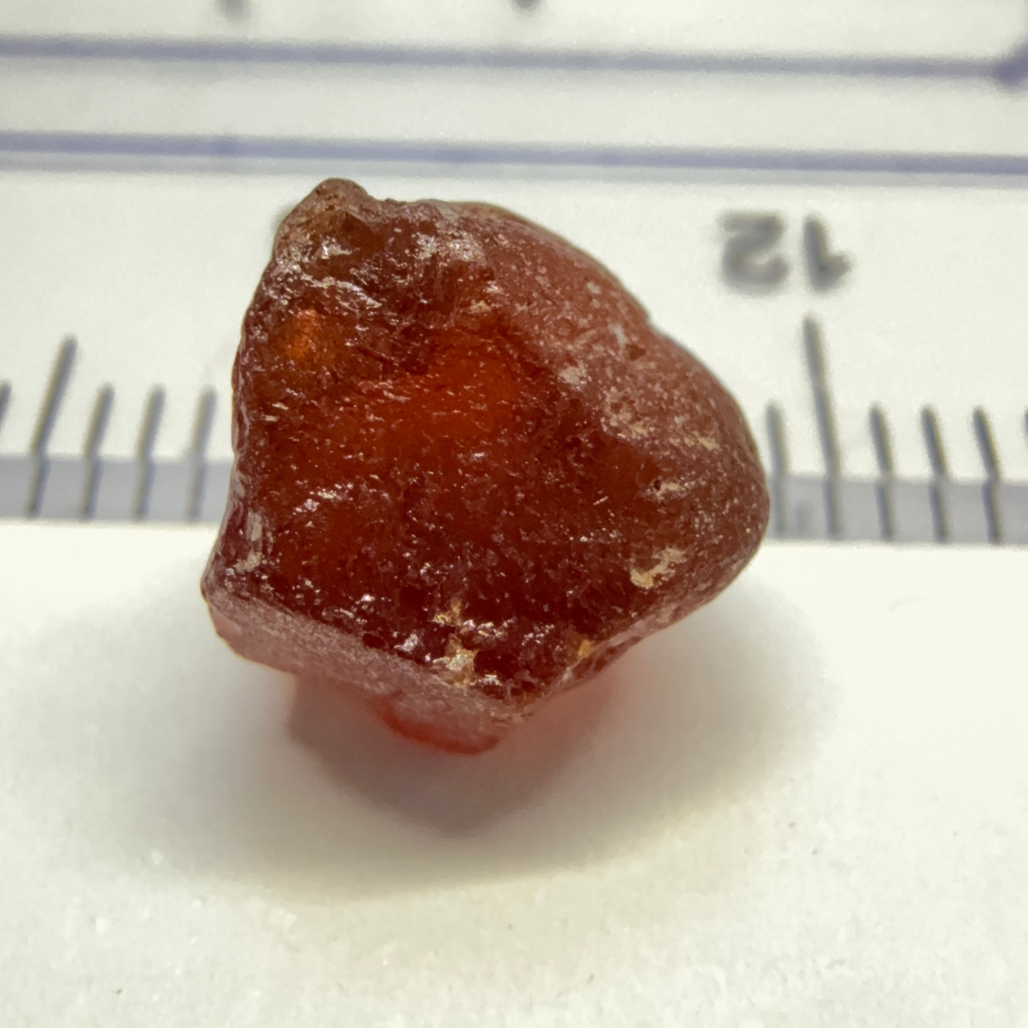 4.61ct Malaya Garnet, Umba Valley, Tanzania, Untreated Unheated - VS