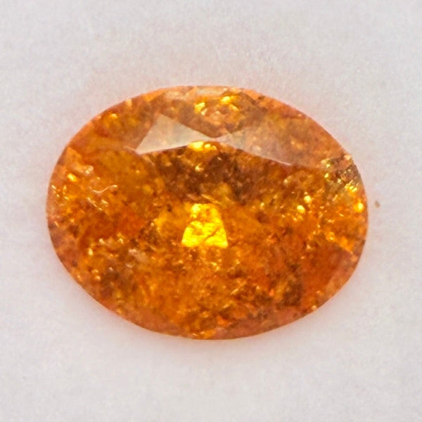Mandarin Spessartite Garnet, 2.12ct, Loliondo, Tanzania, Untreated Unheated