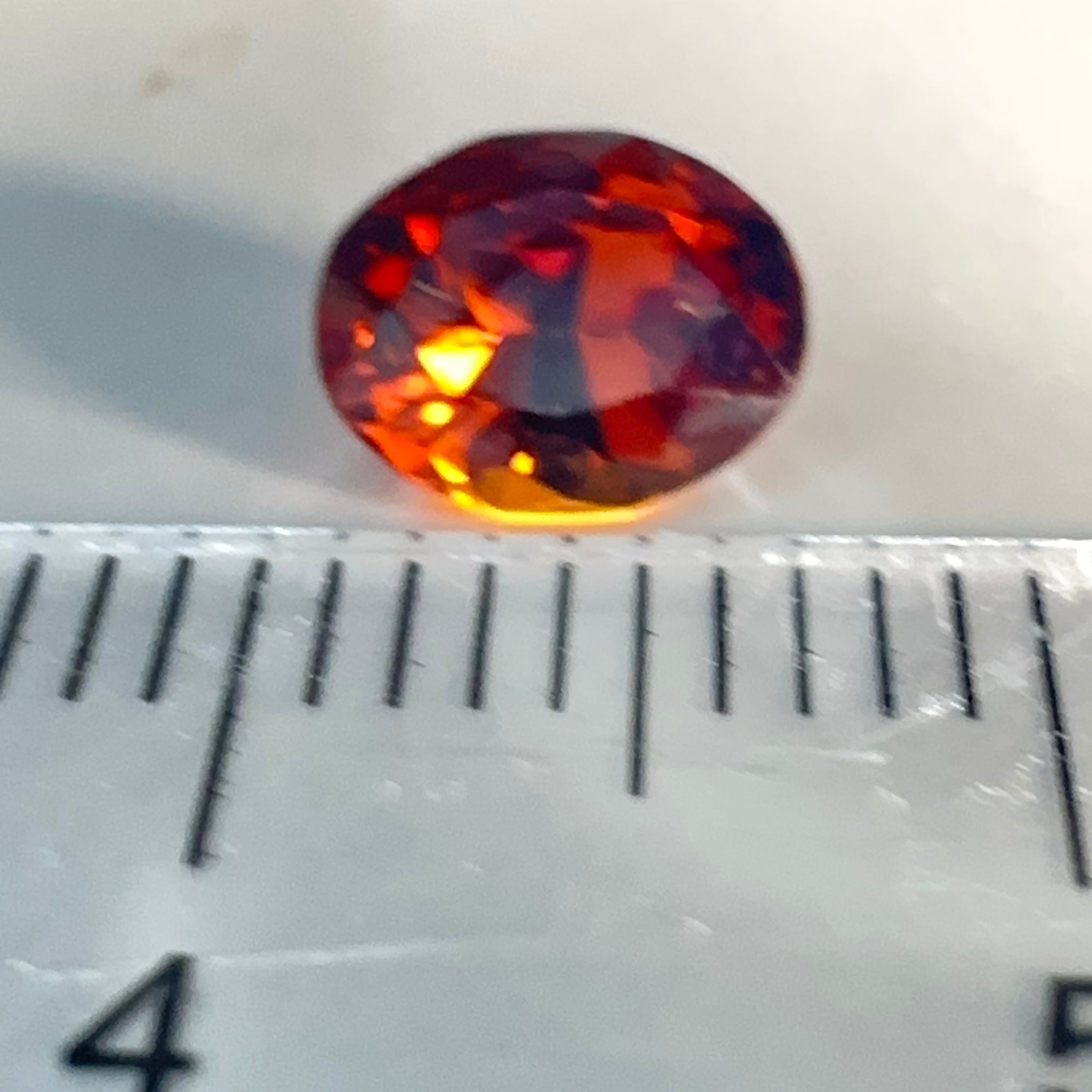 Spessartite Garnet, 0.99ct, Tanzania, Unheated Untreated