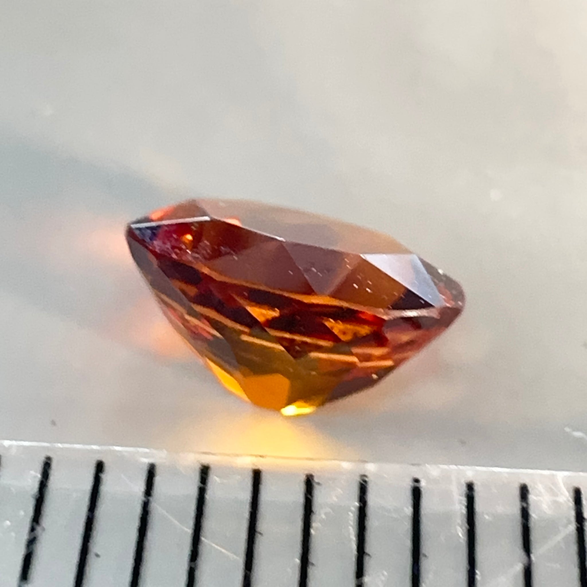 Spessartite Garnet, 0.99ct, Tanzania, Unheated Untreated