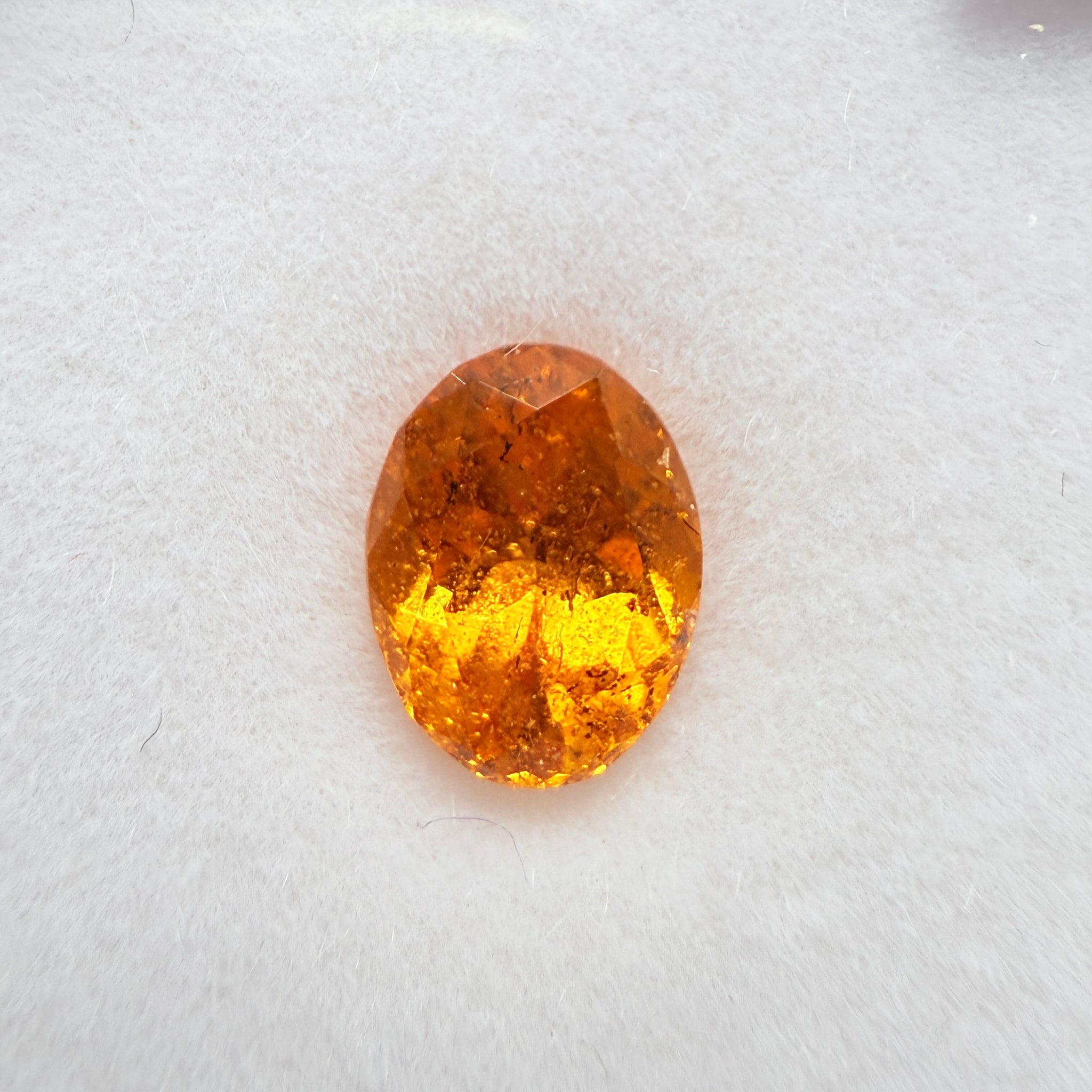 Mandarin Spessartite Garnet, 1.90ct, Loliondo, Tanzania, Untreated Unheated