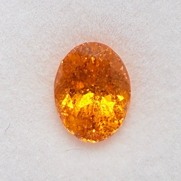 Mandarin Spessartite Garnet, 1.90ct, Loliondo, Tanzania, Untreated Unheated