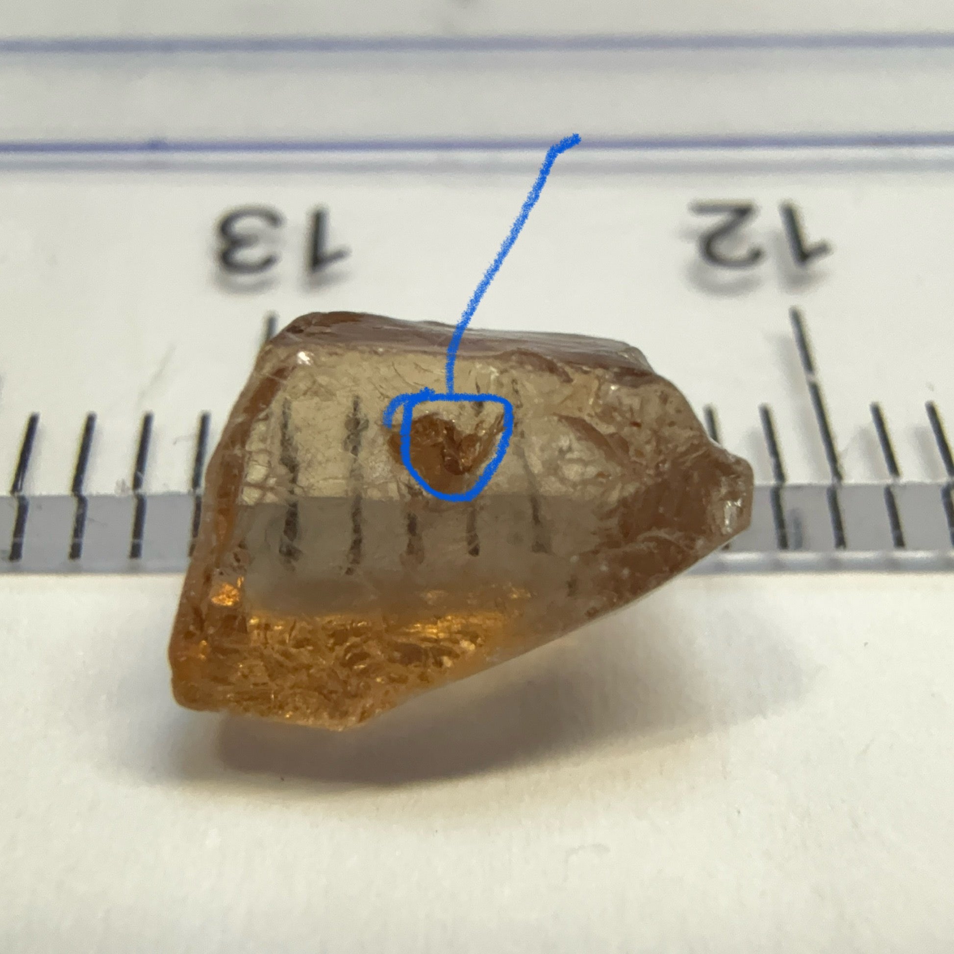 Colour Change Garnet, 2.12ct, Tanzania, Untreated Unheated, slight inclusion on the outside, rest clean