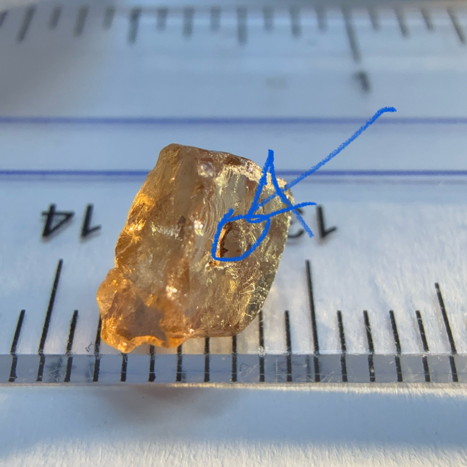 Colour Change Garnet, 2.12ct, Tanzania, Untreated Unheated, slight inclusion on the outside, rest clean