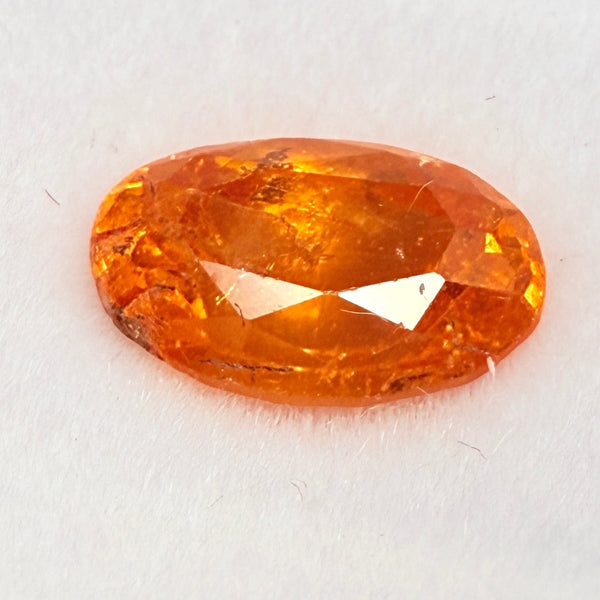 Mandarin Spessartite Garnet, 2.52ct, Loliondo, Tanzania, Untreated Unheated