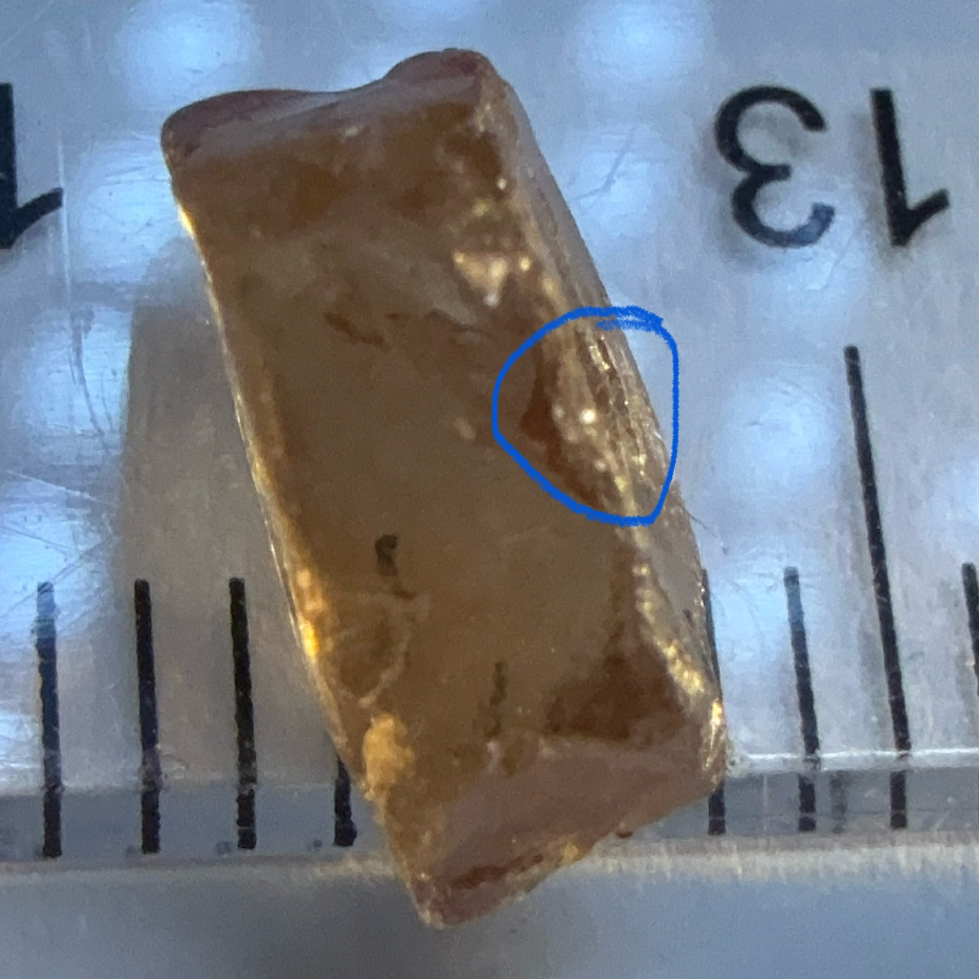 Colour Change Garnet, 2.12ct, Tanzania, Untreated Unheated, slight inclusion on the outside, rest clean