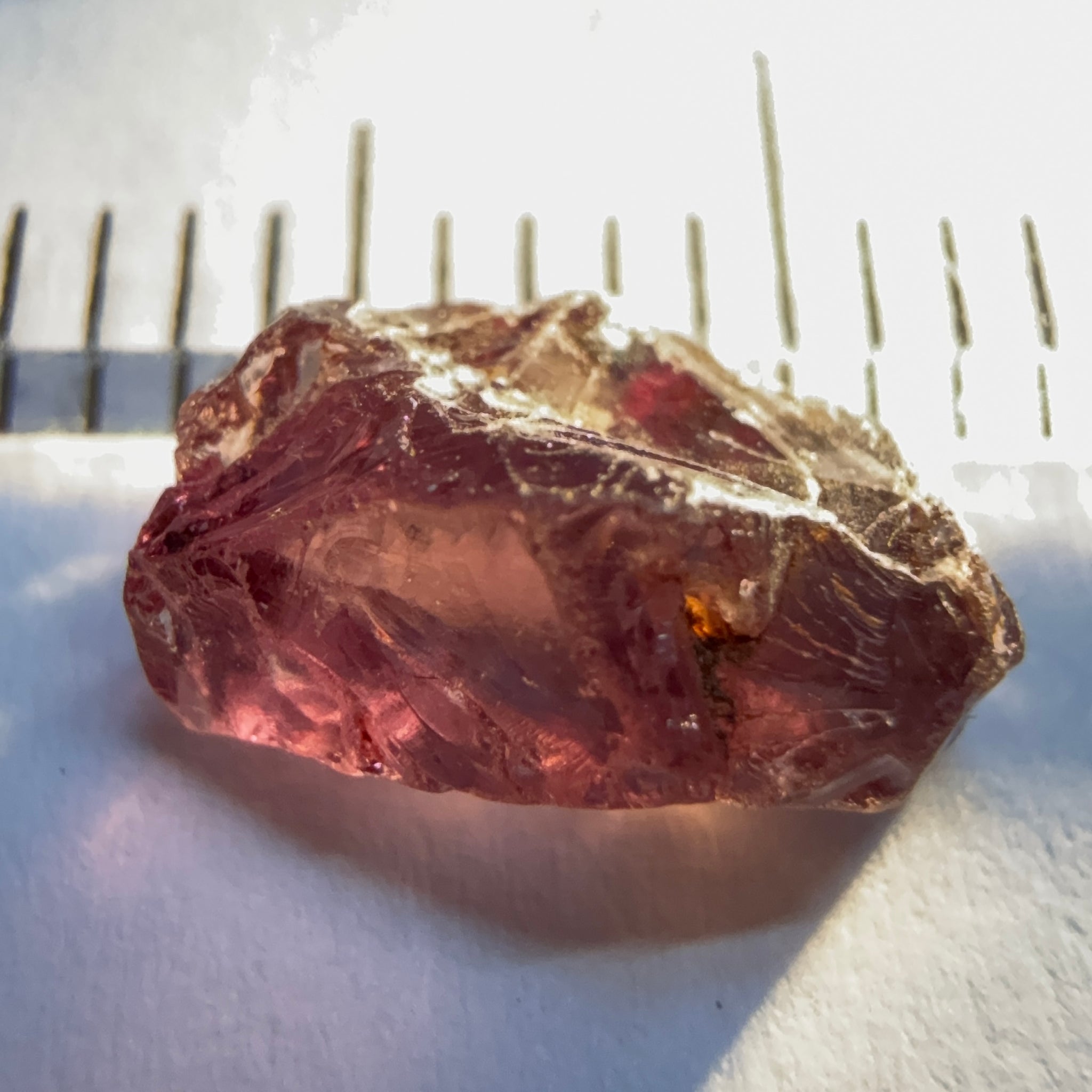 Colour Change Garnet, 1.74ct, Tanzania, Untreated Unheated, vvs-if with one white spot, see shape