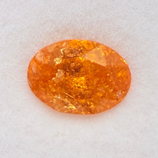 Mandarin Spessartite Garnet, 2.07ct, Loliondo, Tanzania, Untreated Unheated