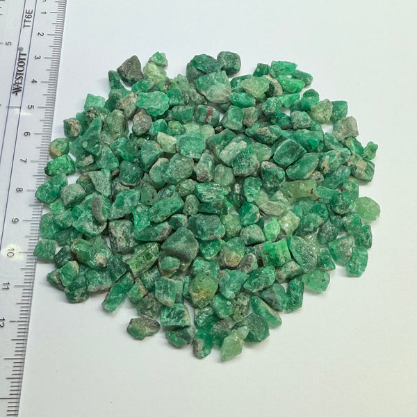 Emerald Lot, 86.40gm, Sumbawanga, Tanzania, Untreated Unheated, No Oil, cabbing and specimen grade