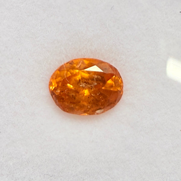 Mandarin Spessartite Garnet, 1.45ct, Loliondo, Tanzania, Untreated Unheated