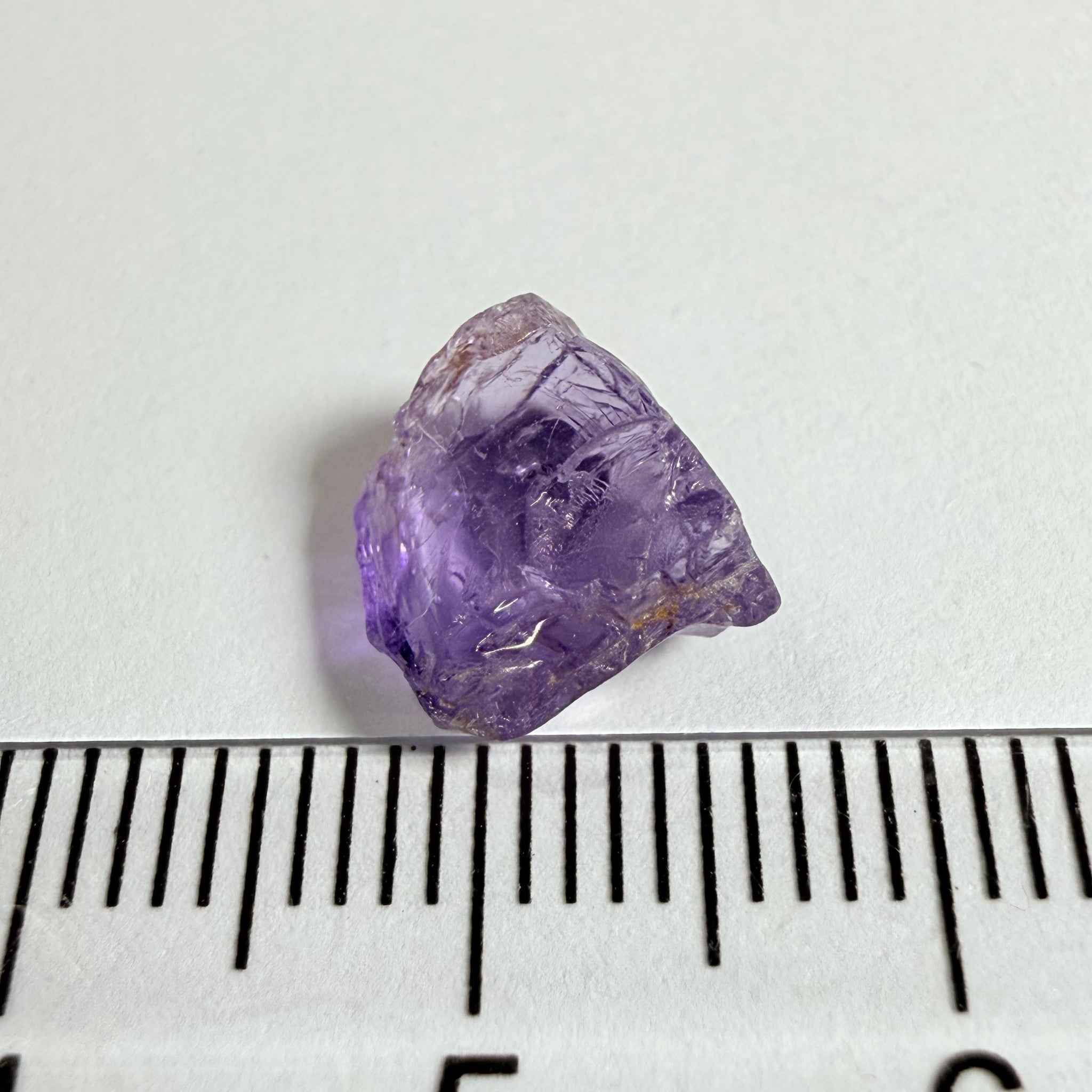 Purple Scapolite, 2.92ct, Tanzania, Untreated Unheated, vs-vvs, note shape