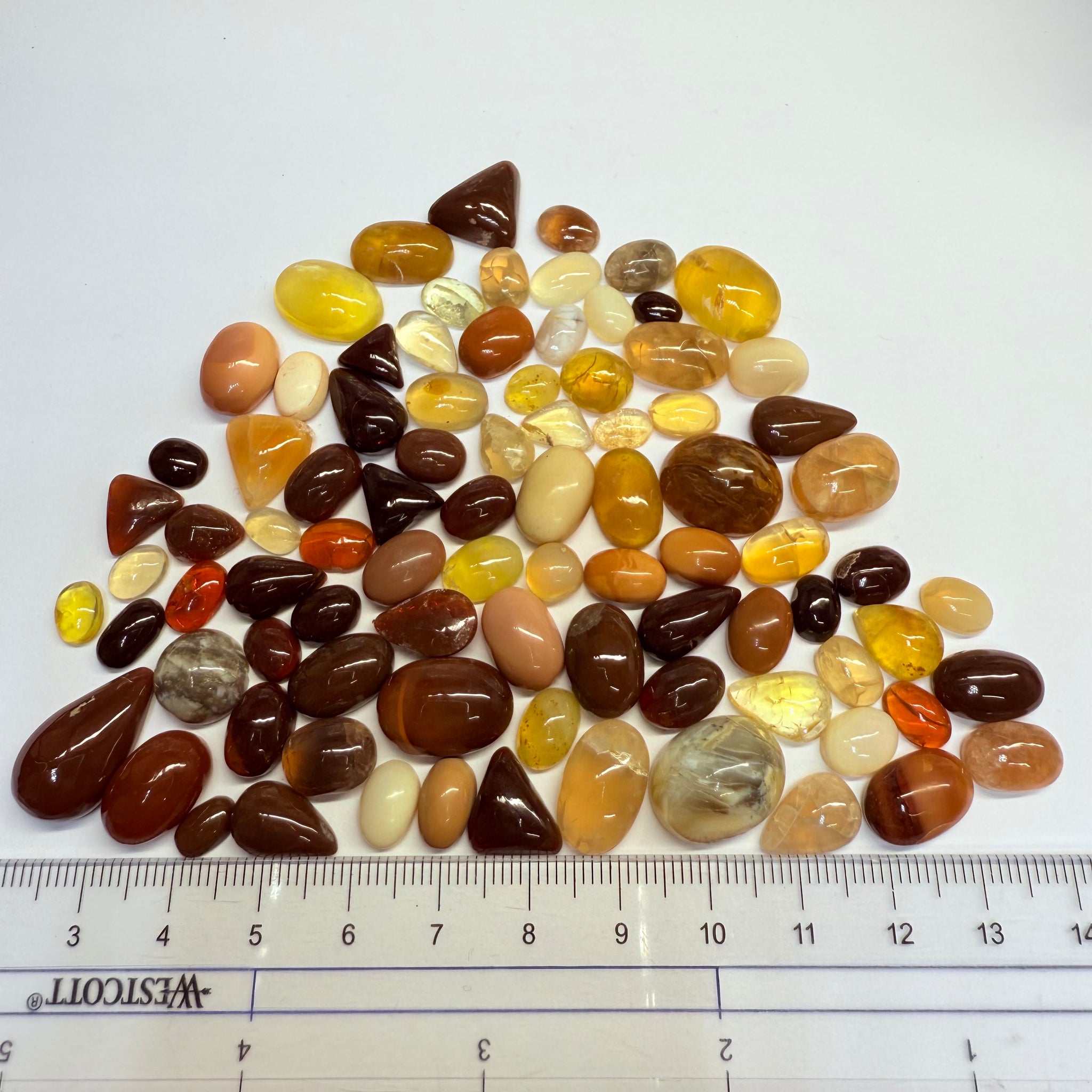 Opal Cabochon Lot, 219.00ct, Tanzania, Untreated Unheated