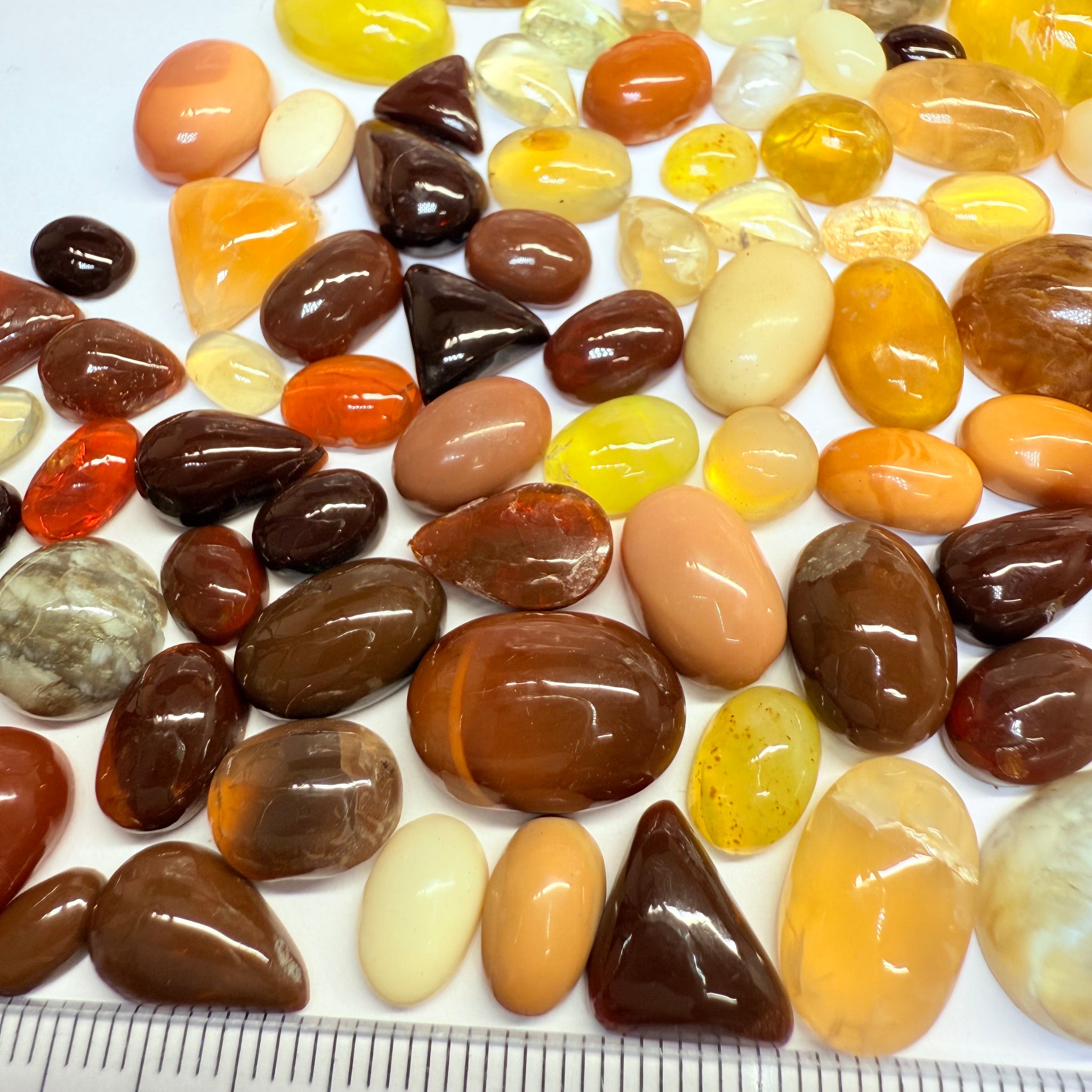 Opal Cabochon Lot, 219.00ct, Tanzania, Untreated Unheated