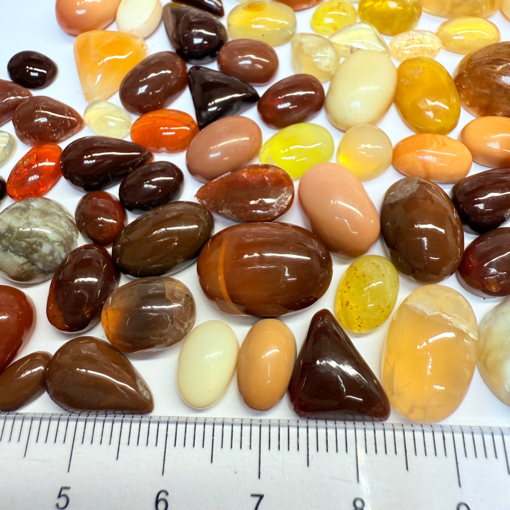 Opal Cabochon Lot, 219.00ct, Tanzania, Untreated Unheated