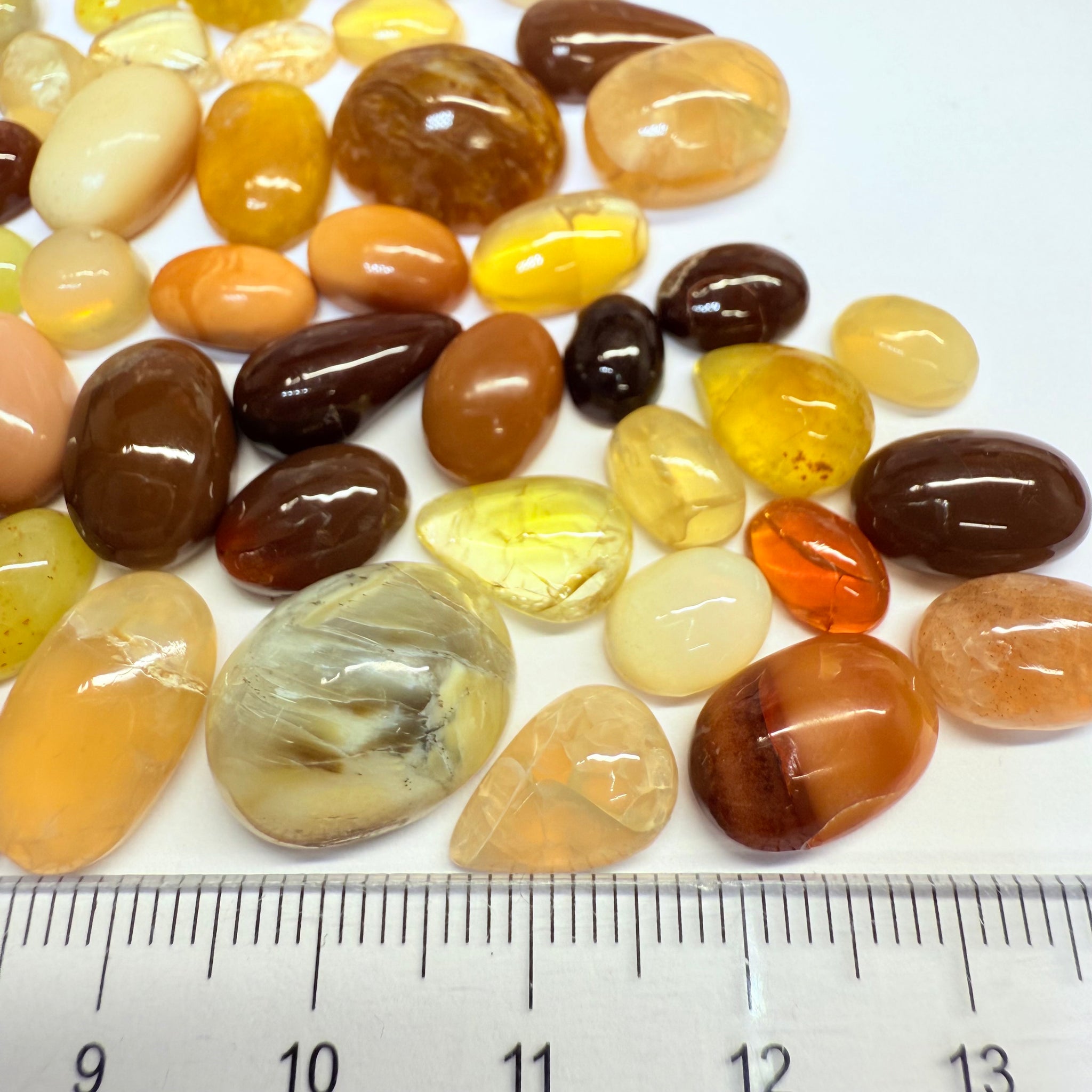 Opal Cabochon Lot, 219.00ct, Tanzania, Untreated Unheated