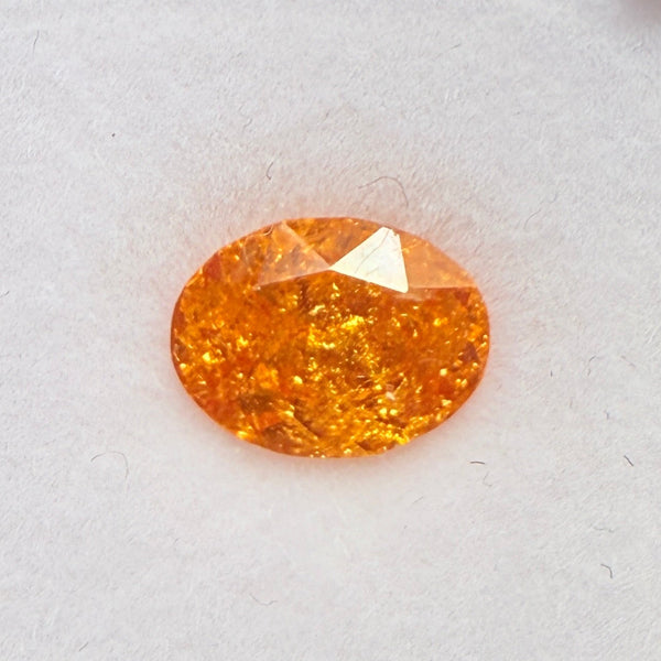 Mandarin Spessartite Garnet, 1.91ct, Loliondo, Tanzania, Untreated Unheated