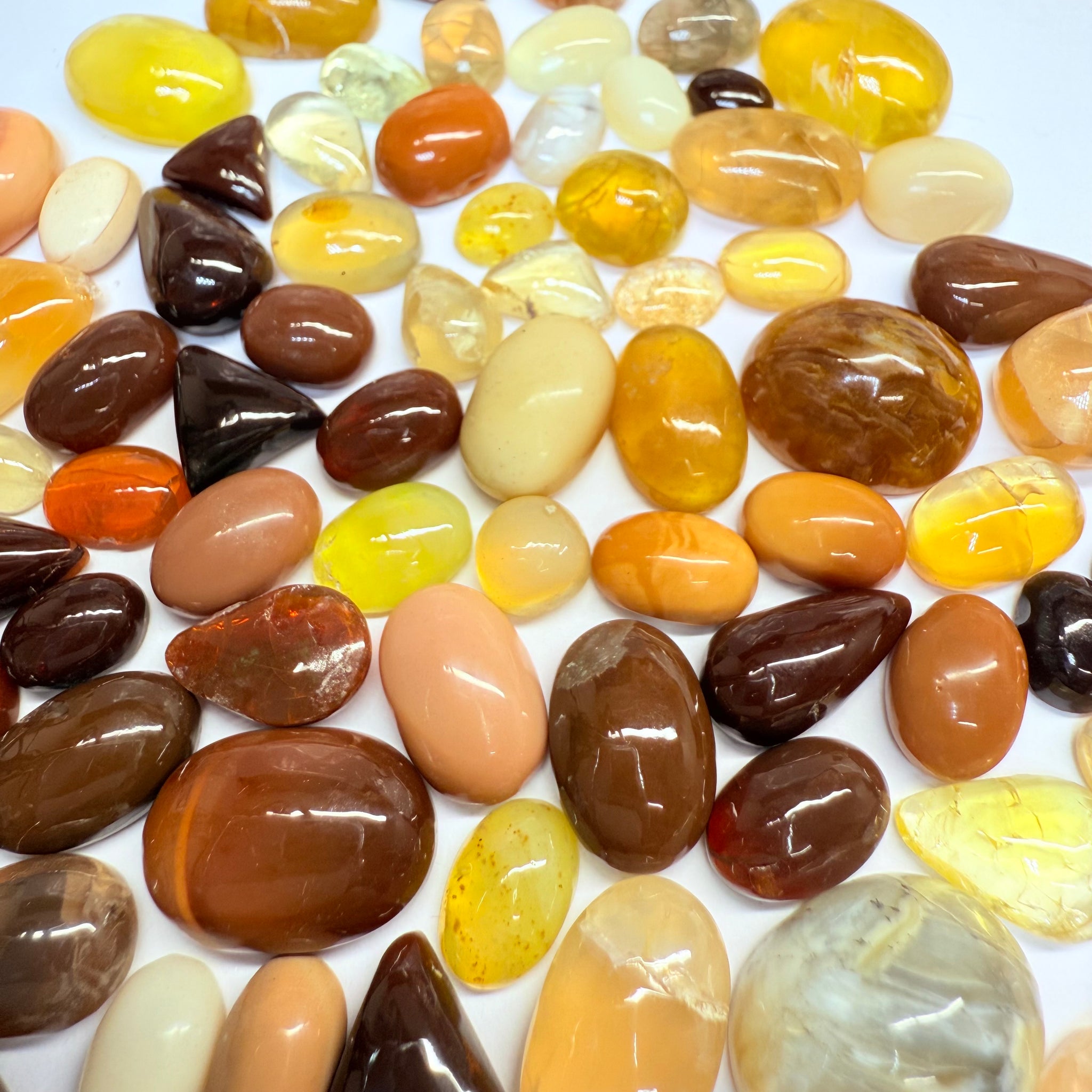 Opal Cabochon Lot, 219.00ct, Tanzania, Untreated Unheated