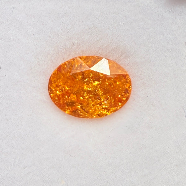 Mandarin Spessartite Garnet, 1.91ct, Loliondo, Tanzania, Untreated Unheated