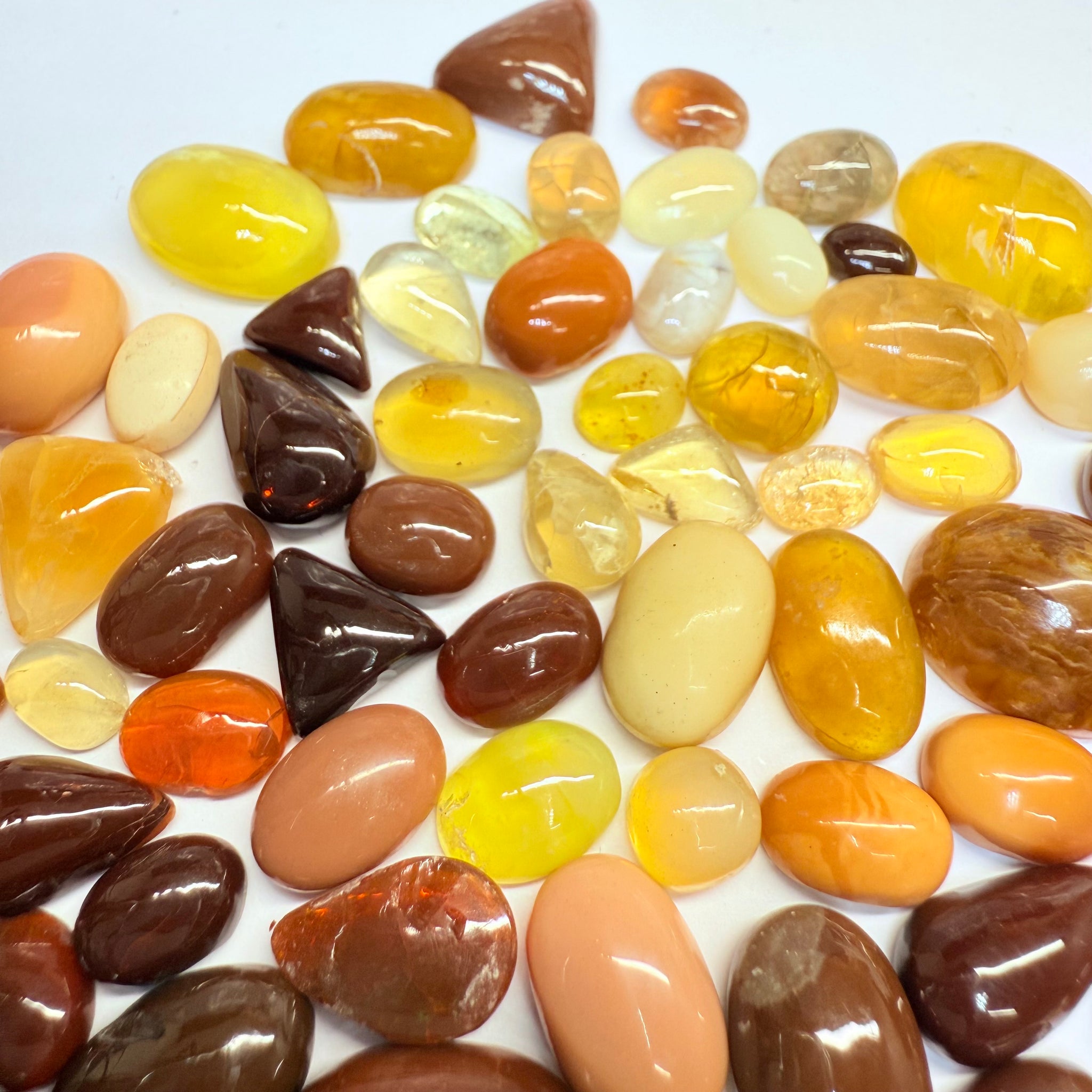 Opal Cabochon Lot, 219.00ct, Tanzania, Untreated Unheated