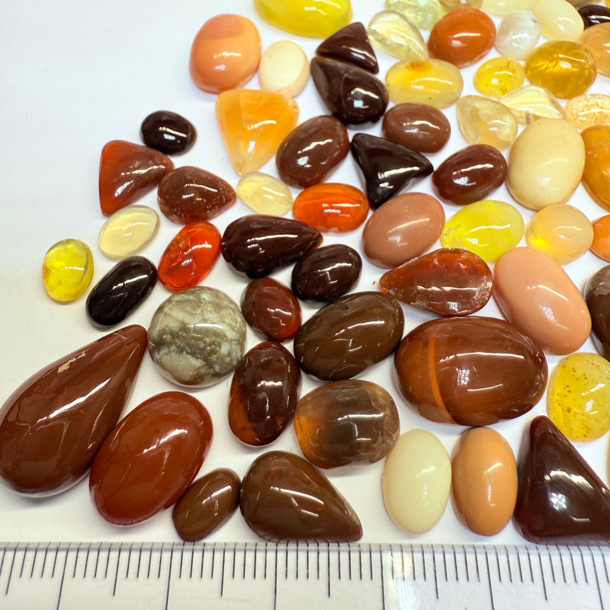 Opal Cabochon Lot, 219.00ct, Tanzania, Untreated Unheated